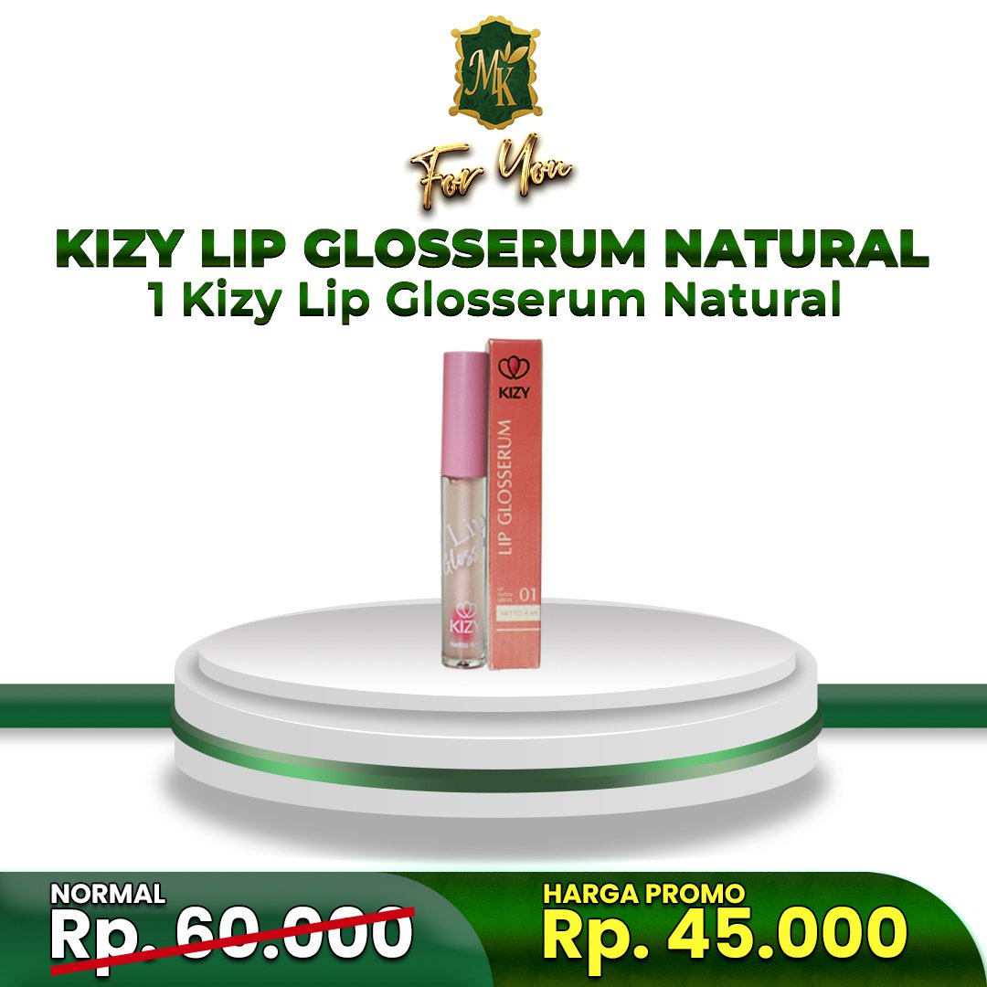 Kizy Lip Glosserum Natural